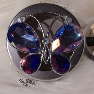 Beautiful Purple Butterfly 🦋 Car Vent Visor Clip Scent Not Included